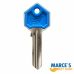 YALE CABEZA PLASTICA CELESTE YALE CABEZA PLASTICA CELESTE