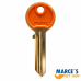 YALE CABEZA PLASTICA REDONDA NARANJA YALE CABEZA PLASTICA REDONDA NARANJA