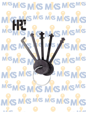 PKS  WARPED PADLOCK PICK SET